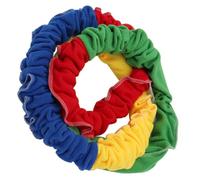 SUPVOX Kids Outdoor Stretchy Exercise Band, Flannelette Cooperative Ring for Sports Training and School Play, Builds Upper-body Strength and Muscle, Outdoor Activity Equipment