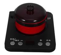 SUPVOX Kitchen with Simulated Induction Cooker Dynamic Lights Sounds Includes Soup Pot Pretend Play Kitchen Appliances for Role-playing Fun