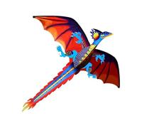 SUPVOX Kites Cartoon Dinosaur Shape Long Tail Kite Flying Steady Easy to Store for Beaches and Entertaining Activity Gift for Christmas Day New Year Day