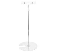 SUPVOX L-Shaped Metal Poster Stand Advertising Display Rack Floor Standing Sign Holder Banner Stand for Retail Shops and Offices, Sturdy Pop Poster Holder for Marketing Displays
