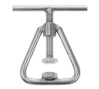 SUPVOX Labor-Saving Stainless Steel Macadamia Nut Opener Sturdy Shell Cracker Tool for Home Use, Portable Walnut and Nutcrackers Kitchen Gadget Random Style