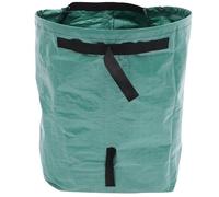 SUPVOX Large-capacity Bag Fallen Leaves Outdoor Supplies Reusable Green Pp Material Portable Trash Can Gardening Waste for Leaves and Fruits
