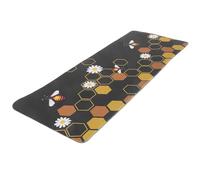 SUPVOX Large Cute Bee XXL Mouse Pad 31.5x11.8 Inch 3mm Thick Protective Desk Mat for Office and Home, Practical Computer Table Pad with Decorative Design