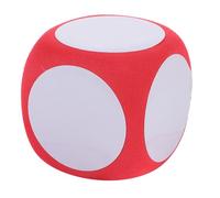SUPVOX Large Foam Dice Jumbo Blank Writable Dice for DIY Educational Activities Safe Foam Material for Creative Learning Classrooms Math Games and Board Games