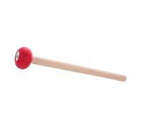 SUPVOX Large Wooden Gong Mallet with Rubber Tip, Sturdy Bass Drumstick for Copper Gong Accessories, Chinese Percussion Hammer with Hardwood Handle, Set for Orchestra and Traditional Use