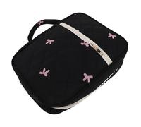 SUPVOX Large Zippered Bible Tote Bag for Women Padded Waterproof Fabric with Handle and Multiple Pockets Wear-Resistant Protective Case for Christian Study and Church Activities
