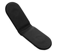 SUPVOX Laser PU Leather Money Clip Wallet Black Portable Card Storage Clamp Practical Cash Holder Suitable for Outdoor and Office Use