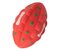 SUPVOX Latex Wear-resistant Dog Chew with Squeaker, Fruit-shaped Puppy Plaything for Small and Medium Dogs, Interactive Portable Household Chewing for Teething and Boredom Relief