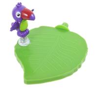 SUPVOX Leaf Stand Bird Toy Cage Platform for Cockatiel Parrot Toys Plastic Perch Stand Bird Play Parrot Exercise Platform