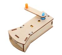 SUPVOX Led Torch Super Bright Flashlight Windup Emergency Light Boys and Girls Scientific Diy Experiment Kit Crank Solar Power Light for Camping Outdoor