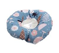 SUPVOX Lightweight Cat Collar with Lovely Ice Cream Pattern Soft Protective Neck Cone for Comfortable Post Surgery Healing and Licking Suitable for Cats and Kittens