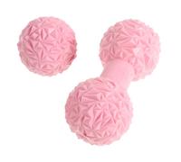 SUPVOX Lightweight Massage Ball for Muscle Relaxation Deep Tissue Foot Neck Back Massager Portable Balls for Home Fitness Pink Design