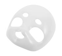 SUPVOX Lightweight Skull Design Mask for Halloween Cosplay Eye Catching Full Face White Mask for Parties Performances for Beginners and Social Media Sensations