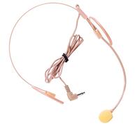 SUPVOX Lightweight Wired Headset Speaking Microphone with Flexible Boom for Teachers and Tour Guides, Abs Material Small Mic for Use with A Megaphone and Stage Performance
