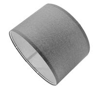 SUPVOX Linen 4cm Structure and Installation Protects Sturdy Diameter Drum Lamp Shade Replacement for from Damage Table Lamps Light Living Room and Study