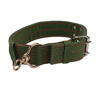 SUPVOX Livestock Collar Thick Wear Resistant Sheep Cow Neck Strap with Adjustable Double Row and Strong Pin Buckle for Safe Animal Husbandry Use