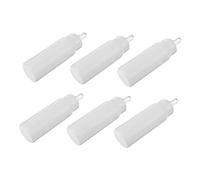 SUPVOX Livestock Milk Bottle 6pcs 250ml White Plastic Bottles for Feeding Young Animals Such As Lambs and Goats Lightweight Design