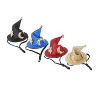SUPVOX Lovely Guinea Pig Hat 4pcs Halloween Hamster Hat Cute Pet Party Accessory