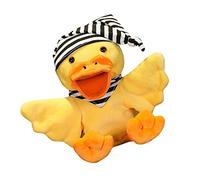 SUPVOX Lovely Yellow Duck Glove Cloth Doll Hand Puppet for Storytelling and Parent Interaction Imaginative Educational Prop for Kindergarten Teaching