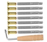 SUPVOX Lyre Harp Tuning Pin Wrench for Lyre String Replacement Professional for Tuning and Repair