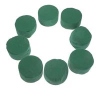 SUPVOX Made of Phenolic for Artificial Flowers Round Floral Blocks 8pcs with Replaceable and Fix Flowers in Place Features, for Wedding and Floral Arrangements