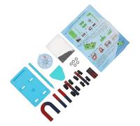 SUPVOX Magnetism Experiment Kit for Physics Education Interactive Science Teaching Tool with Versatile Magnets for Classroom and Homeschool Science Projects Random Color Random Color
