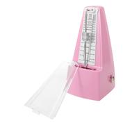 SUPVOX Mechanical Metronome for Piano and Music Grading Tests with High Accuracy and Portable Design, Suitable for Violin and Bass Players, Pink Plastic and Metal Construction