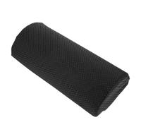 SUPVOX Memory Foam Semi-Cylindrical Foot Rest Cushion for Leg Support Black Slow Rebound Foot Relax Pad for Home and Office Use