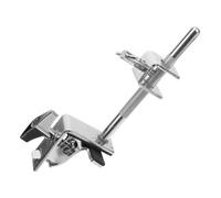 SUPVOX Metal Cowbell Mounting Bracket Clip for Drums Cowbell Holder Clamp Stand for Drum Kit Expansion Reliable Fixing Clamp for Music Instruments