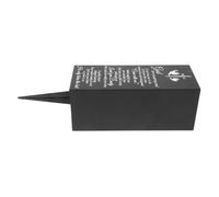 SUPVOX Metal Flower Holder Cemetery Vase with Spike Memorial Grave Decor for Outdoor Garden Lawn Simple Stylish Design for Floral Tribute