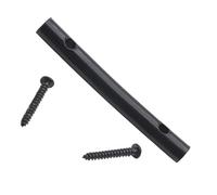SUPVOX Metal Guitar String Retainer Bar with Screws Stable Durable Retainer for Electric Guitars Compact Design Compatible with Models Smooth Edges Protect Strings for Touring Musicians