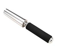 SUPVOX Metal Hand Roller Dent Repair Remover Tool Saxophone Truing Tool for Trumpet with Comfortable Handle Easy to Operate Silver for Repairing Musical Instruments