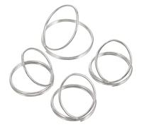 SUPVOX Metal Hollow Finger Picks Set for Guitar Banjo Mandolin Ornamental Design Index Thumb Picks for Stringed Instrument Players