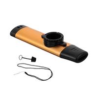 SUPVOX Metal Kazoo for Beginners Easy to Learn Small Musical Instrument with Metal Body Guitar and Ukulele Partner for Teens Portable Party Kazoo with Box Bundle