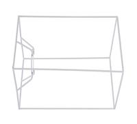SUPVOX Metal Lampshade Frame Iron Wire DIY Square 14X20Cm Holder for Pendant Lamps and Home Lighting