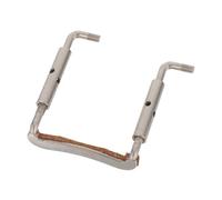 SUPVOX Metal Violin Chin Rest Clamp Screws Integrated Design Stable Fit Replacement Parts for Beginners Silver