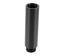 SUPVOX Mic Stand Extension Tube Durable Black Microphone Extension for Easy Mounting Lightweight and Portable Design Compatible with Various Microphones for Studio Radio and Broadcast Use