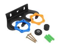 SUPVOX Microphone Wall Mount Bracket Hanging Microphone Stand Holder for Home Event Stage Compatible Wireless and Wired Mic Two Holes Design