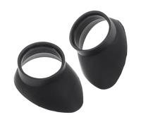 SUPVOX Microscope Eyepiece Rubber Eye Shields 2pcs Long Ear 29-33mm Protective Covers for Binocular Telescope Accessories Laboratory Use