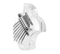 SUPVOX Mini Acrylic Kalimba Thumb Piano Keys Transparent Finger Piano for Beginners Portable Musical Instrument for Adults