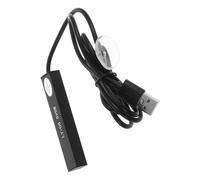 SUPVOX Mini Aquarium Water Heater 5w USB Powered Heating Stick with Automatic Temperature Control and Easy Installation for Small Aquariums and Turtle Tanks, Black Aluminum Alloy