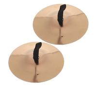 SUPVOX Mini Cymbals Finger Zills for Belly Dance Musical Percussion Instrument for Adults Clear Sound for Music Education Party and Dance Performances