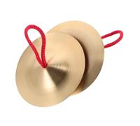 SUPVOX Mini Cymbals Percussion Instrument for Music Education Promotes Rhythm Training Team Collaboration for Indoor Outdoor Activities
