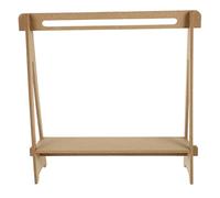 SUPVOX Mini Doll Clothes Rack Display Stand for Doll Garment Organization Dollhouse Decor for Simple and Unique Design for Tidying Up