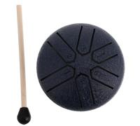 SUPVOX Mini Rain Drum 6 Note Steel Tongue Handpan Meditation Yoga Drum Portable Musical Instrument Sound Healing Tool