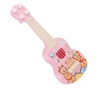 SUPVOX Mini Ukulele Portable Cartoon Bear Design Musical Instrument for Early Learning Educational Gift and Decorative Item