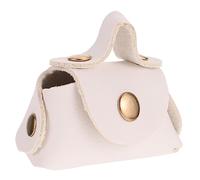 SUPVOX Miniature Dollhouse Handbag Openable White Purse for Cute Bag Accessory for Playtime for Miniature Settings and Collectibles