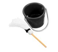 SUPVOX Miniature Mop and Bucket for Dollhouse Pretend Play Mini House Cleaning Realistic Doll Accessories for Role Playing and Imaginative Fun