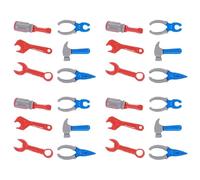 SUPVOX Miniature Repair Tools Set 36Pcs House Repair Tools for Dollhouse Accessories Mini Wrenches Adjustable Spanners Screwdrivers Hammers Pliers for Mini Home Decoration and Pretend Play