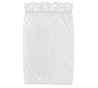 SUPVOX Miniature Sheer Curtains: 1:6 White Lace Dollhouse Window Drapes - Mini Window Treatment Decor for DIY Dollhouse Nursery Micro Model Scene Props